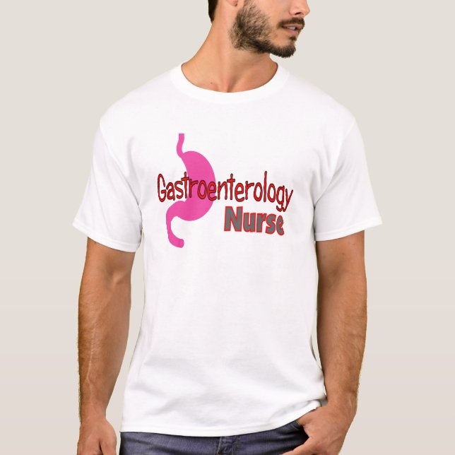 Gastroenterology  NURSE Unique Stomach T-Shirt (Front)