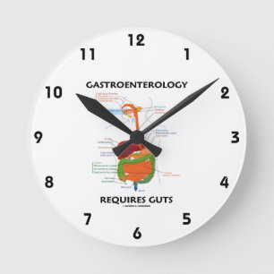 Gastroenterology Requires Guts (Digestive System) Round Clock