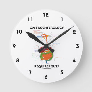 Gastroenterology Requires Guts (Digestive System) Round Clock