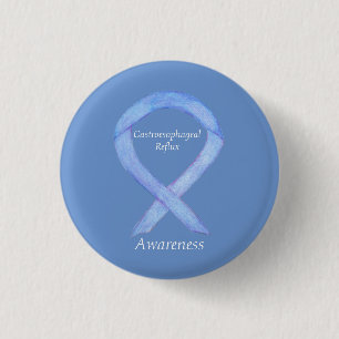 Gastroesophageal Reflux GERD Awareness Ribbon Pin