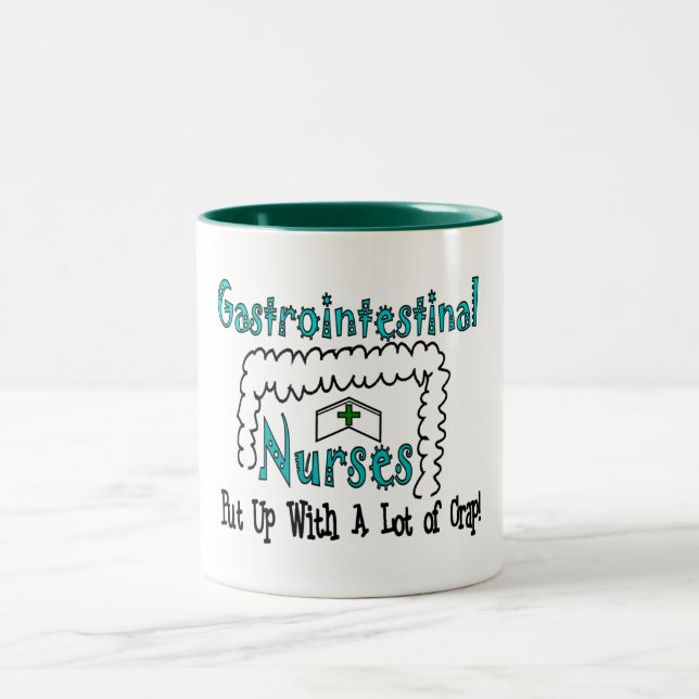 Gastrointestinal Nurses Put Up With Crap Mug (Center)