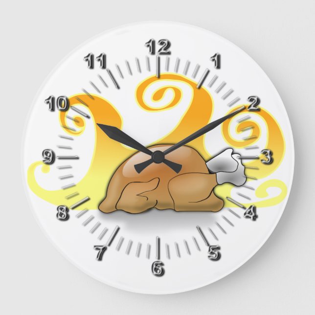 Gastronomy Large Clock (Front)