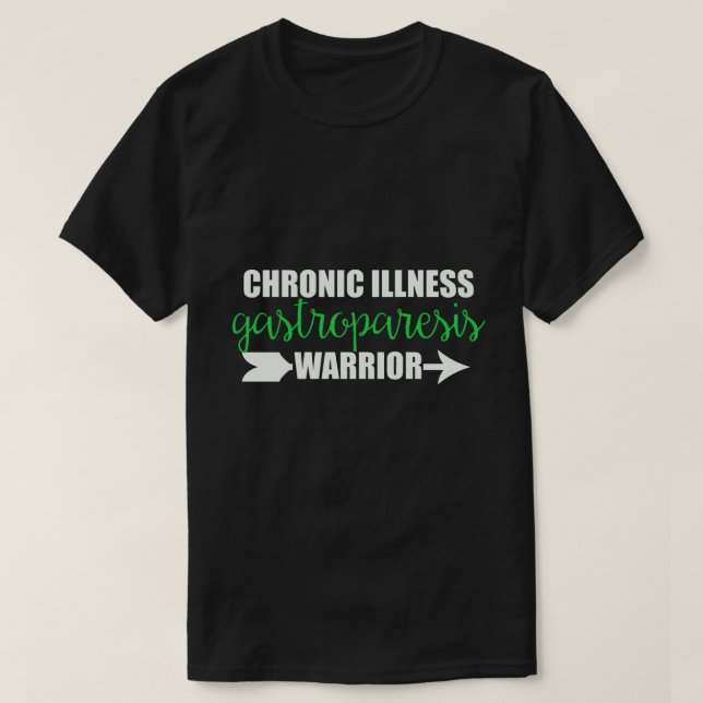 Gastroparesis Arrow T-Shirt (Design Front)