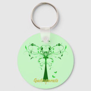 Gastroparesis Awareness Keychain