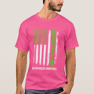 Gastroparesis Awareness We Fight Together Green Ri T-Shirt