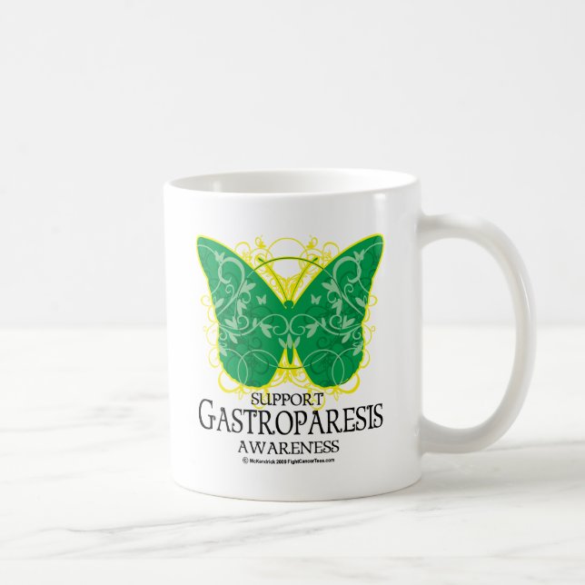 Gastroparesis Butterfly Coffee Mug (Right)
