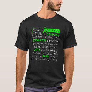 Gastroparesis Definition Gastric Awareness Month T-Shirt