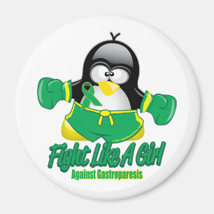 Gastroparesis Fighting Penguin Magnet