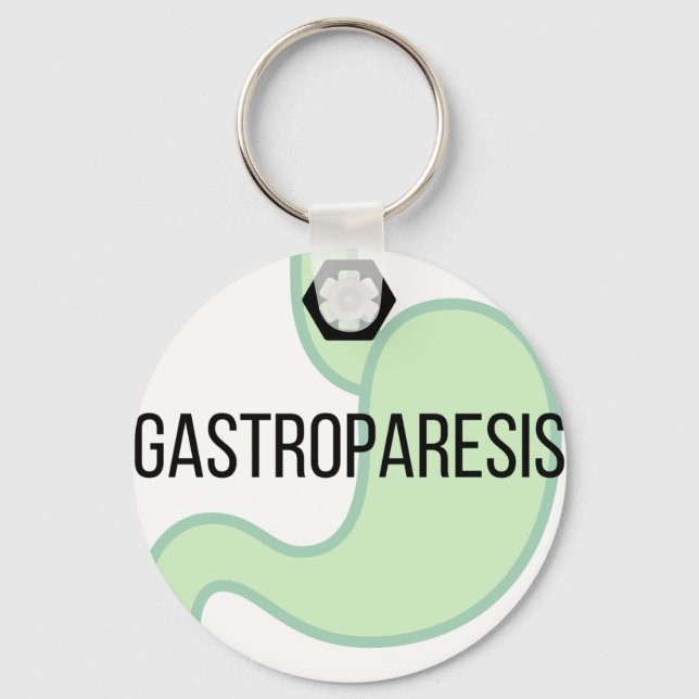 Gastroparesis Key Ring (Front)