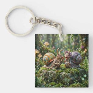 Gastropod Gossips Key Ring
