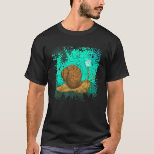 Gastropod Nature Garden Animal Lover Slug Snail T-Shirt