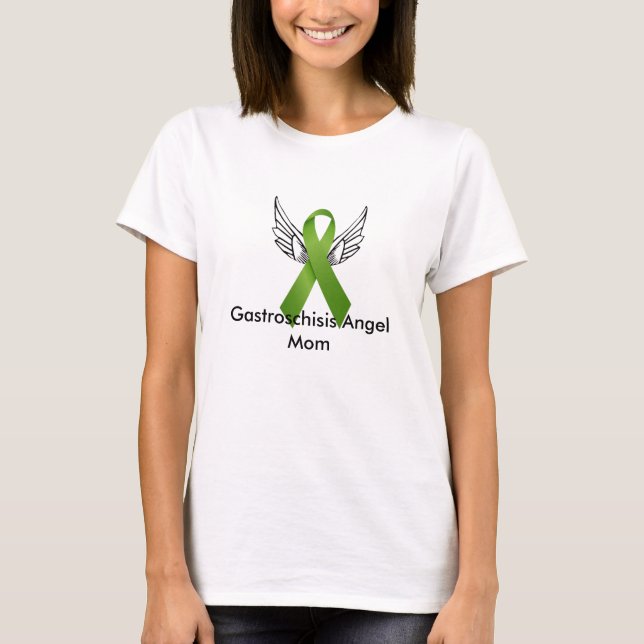Gastroschisis Angel Mum T-Shirt (Front)