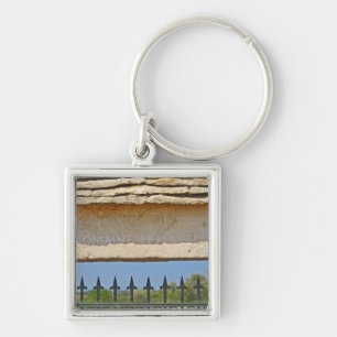 Gate and key stone carved with Montrachet, Ring