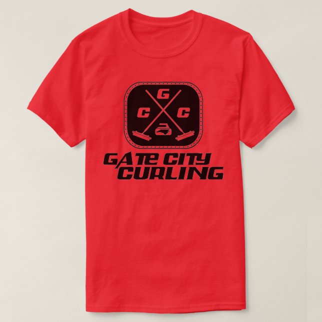 Gate City Curling OG Logo T-Shirt (Design Front)