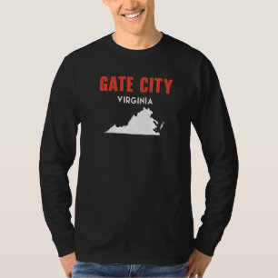 Gate City Virginia USA State America Travel Virgin T-Shirt