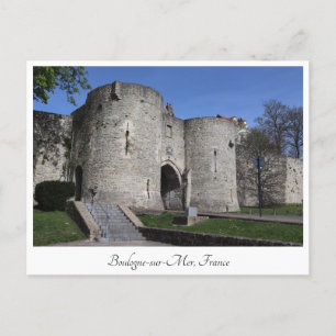 Gate house, Boulogne-sur-Mer, France Postcard
