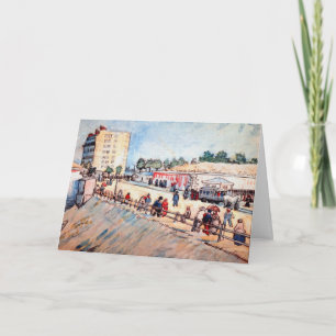 Gate in the Paris Ramparts by Vincent van Gogh Card