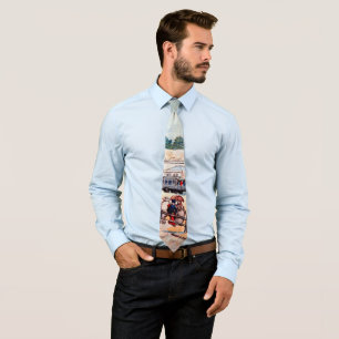 Gate in the Paris Ramparts by Vincent van Gogh Tie