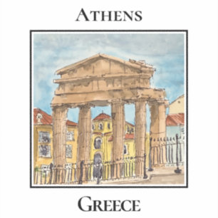 Gate of Athena Archegetis, Athens, Greece