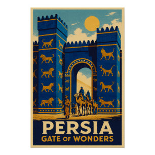 Gate of Ishtar – Babylonian Dream Poster