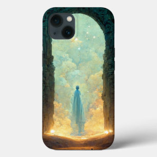 Gate of the Gods Fantasy Sci-Fi Art iPhone 13 Case