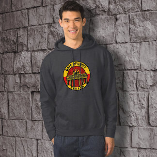 Gate of Unity Mens Basic Hooded Sweatshirt