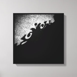 Gate Shadow Canvas Print