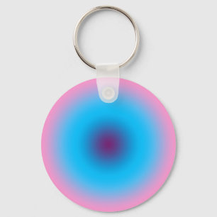 Gates Of Heaven Gradient  Key Ring