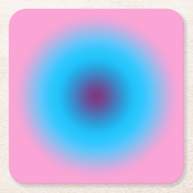 Gates Of Heaven Gradient  Square Paper Coaster (Front)