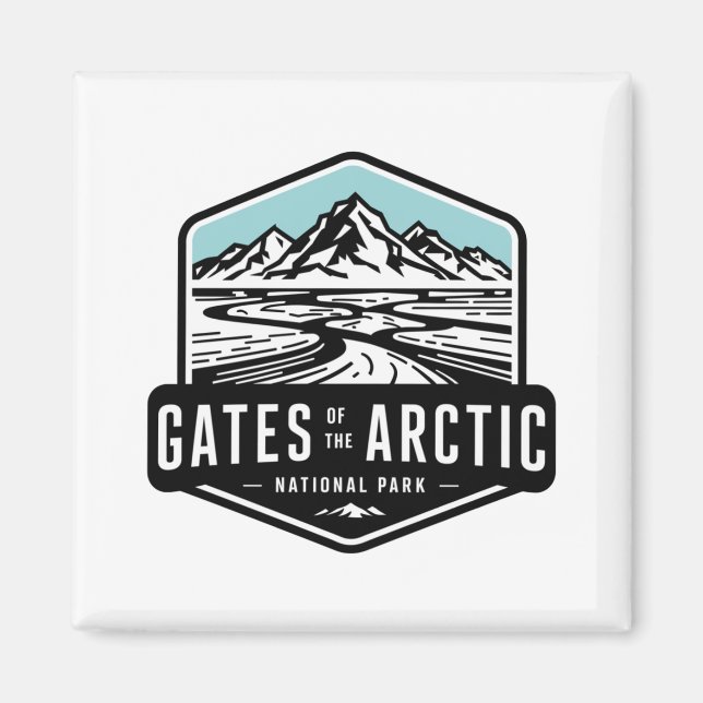 Gates of the Arctic National Park and Preserve Magnet (Front)