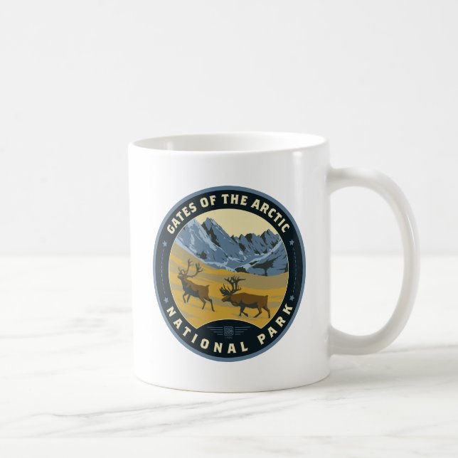 Gates of the Arctic National Park Coffee Mug (Right)