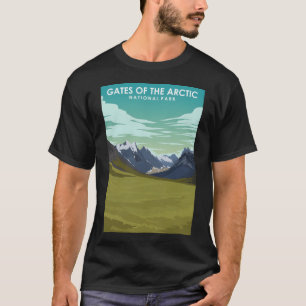 Gates of the Arctic National Park Travel Poster  T-Shirt