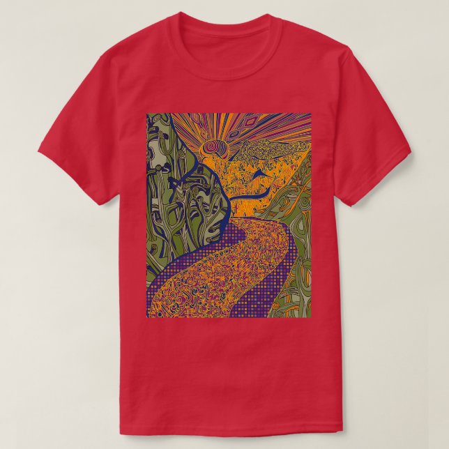 Gates Pass Graphic  T-Shirt (Design Front)