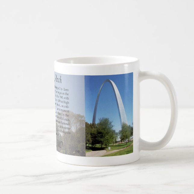 Gateway Arch 3 picture mug (Right)