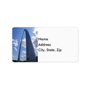 Gateway Arch Label