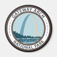 Gateway Arch National Park Badge