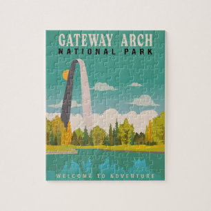 Gateway Arch National Park - Missouri Saint Louis Jigsaw Puzzle