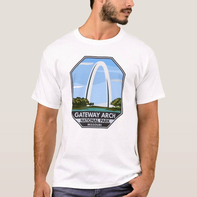 Gateway Arch National Park Missouri T-Shirt (Front)