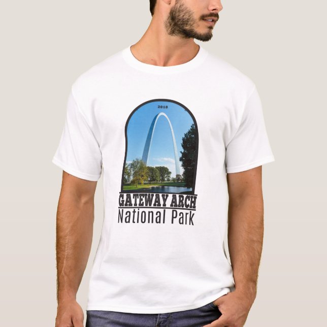 Gateway Arch National Park Missouri T-Shirt (Front)