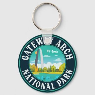 Gateway Arch National Park Saint Louis - Missouri Key Ring