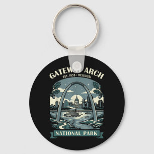 Gateway Arch National Park St Louis Missouri Key Ring