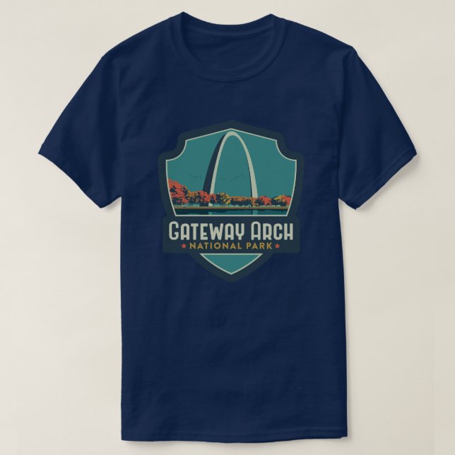 Gateway Arch National Park T-Shirt (Design Front)