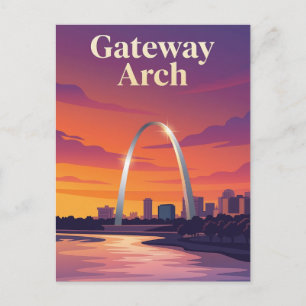 Gateway Arch Postcard
