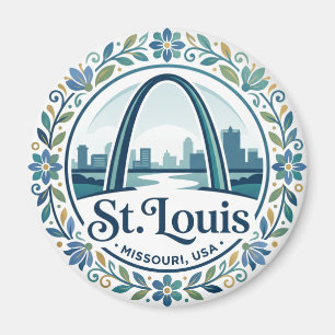 Gateway Arch USA Magnet
