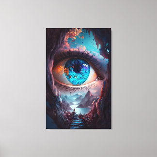 Gateway of perception canvas print