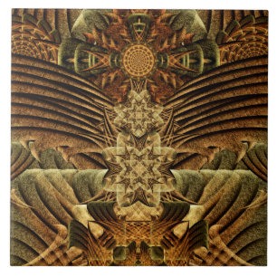 Gateway of the Ancients Mandala Tile