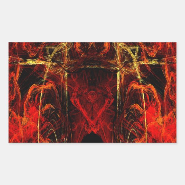 Gateway to Eternal Torture Rectangular Sticker (Front)