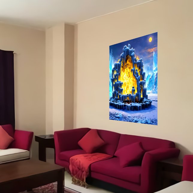 Gateway to Hell | AI Art  Poster (Creator Uploaded)