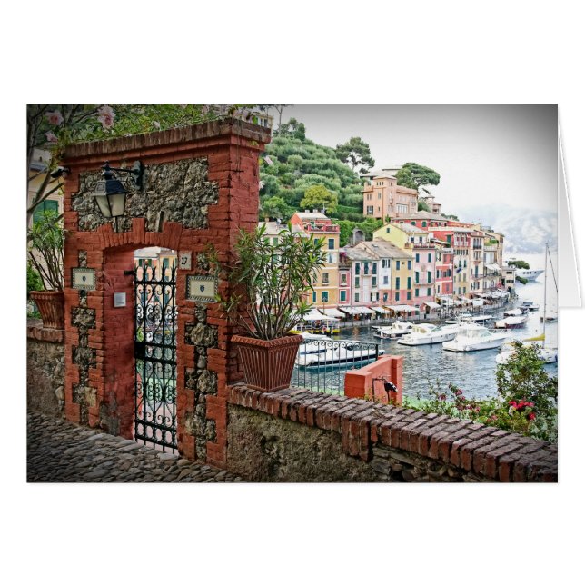 Gateway to Paradise - Portofino, Italy (Front Horizontal)