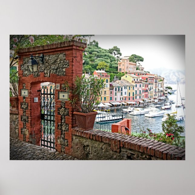 Gateway to Paradise - Portofino, Italy Poster (Front)